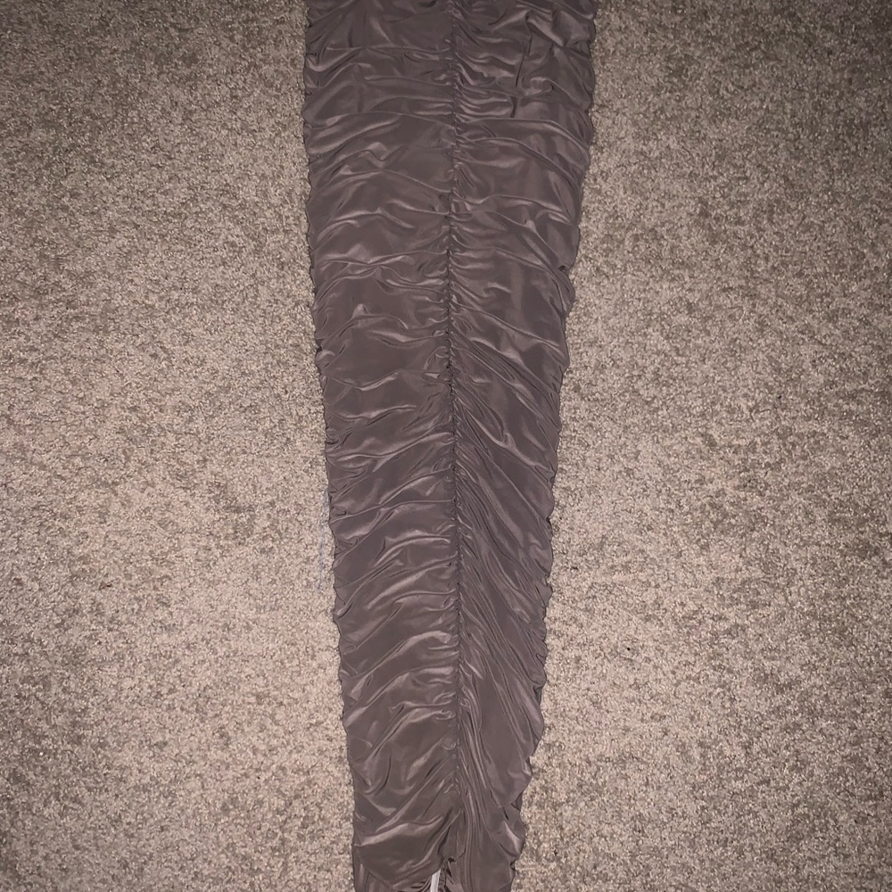 Shape Mauve Bandeau Ruched Midaxi Dress